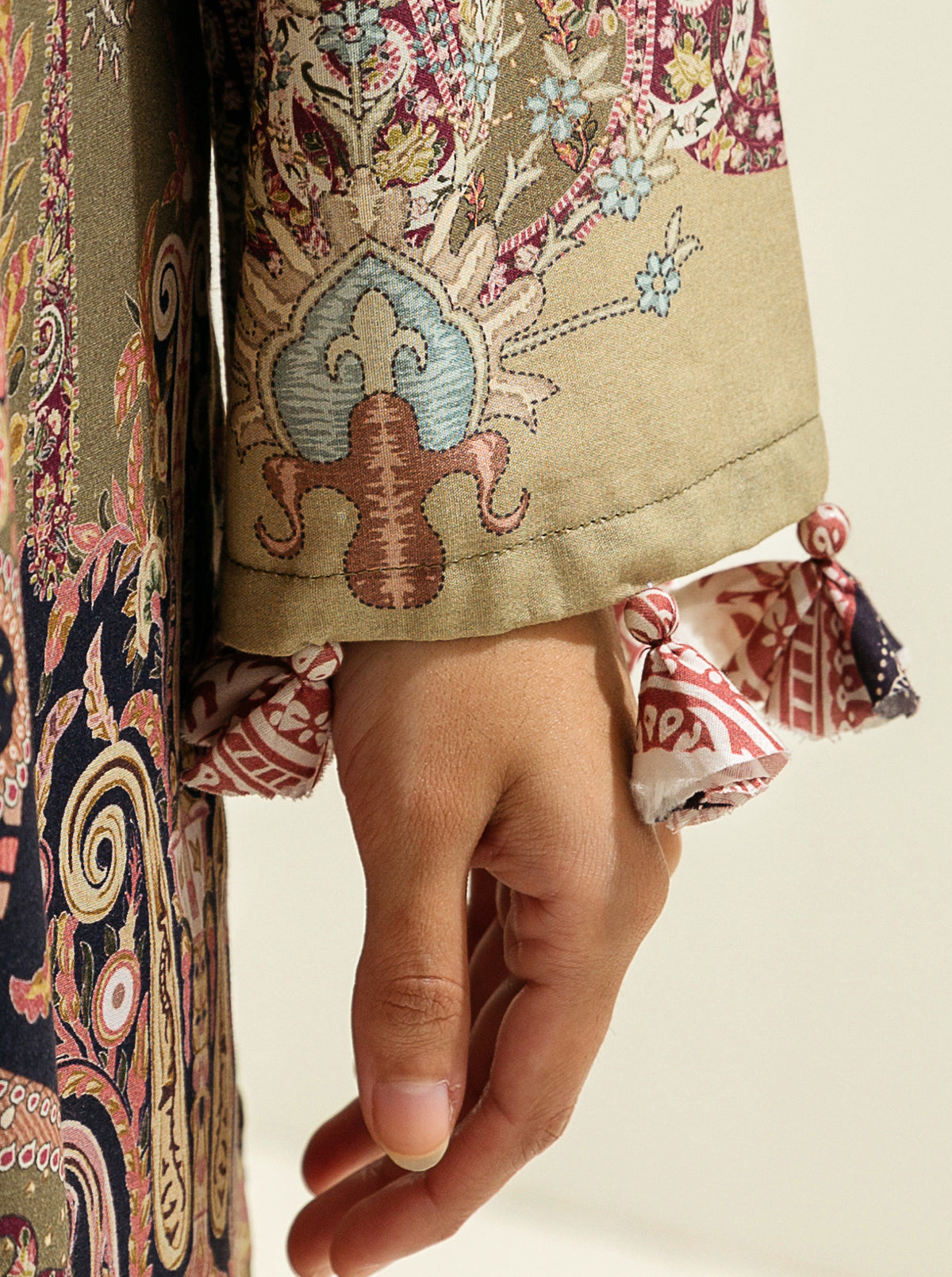 1 PIECE - PRINTED LAWN SHIRT - EXOTIC BLOOM