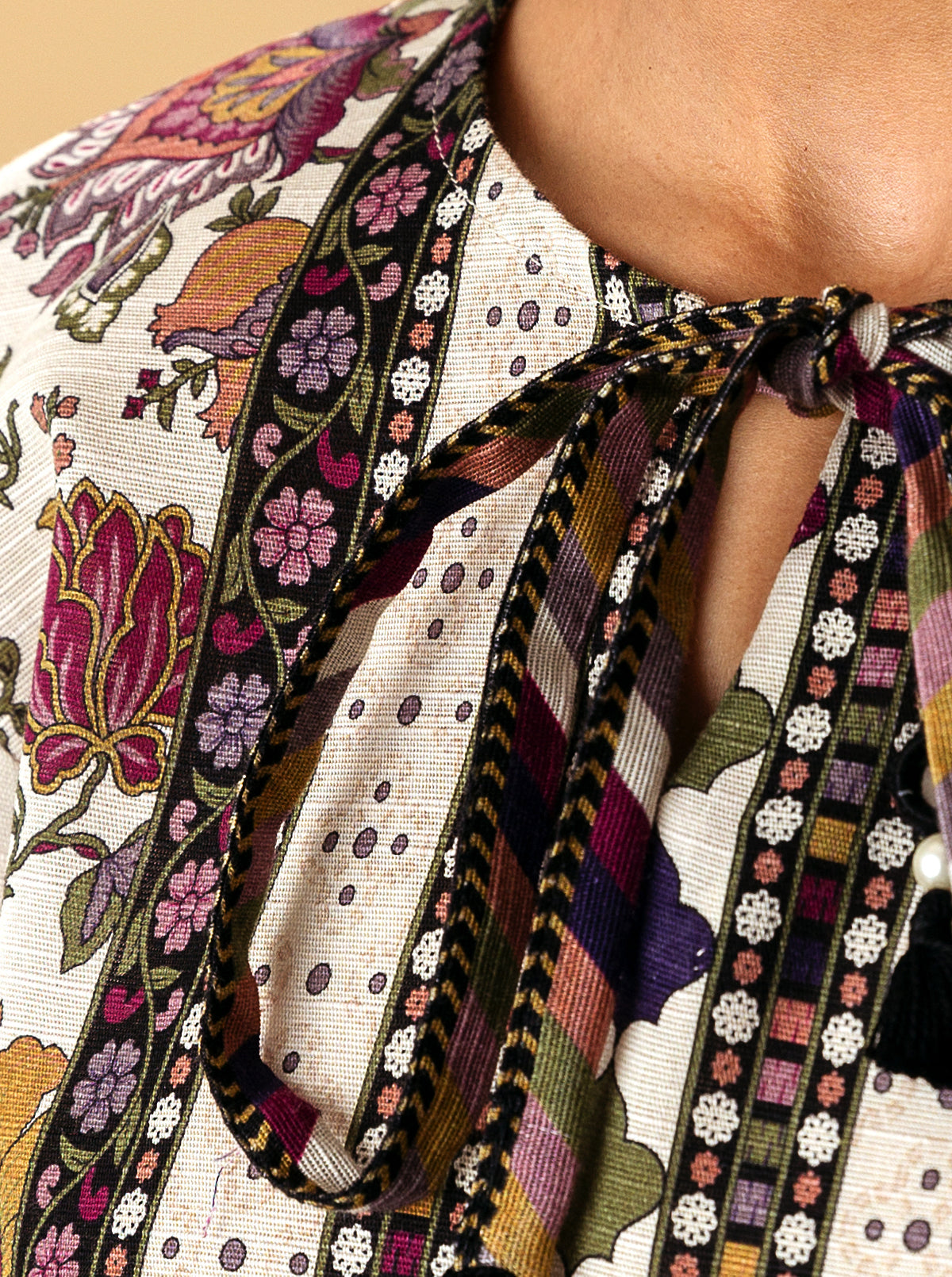2 Piece - Printed Khaddar Suit - Lvis Orchid
