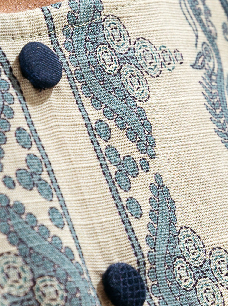 3 Piece - Printed Khaddar Suit - Warm Hues