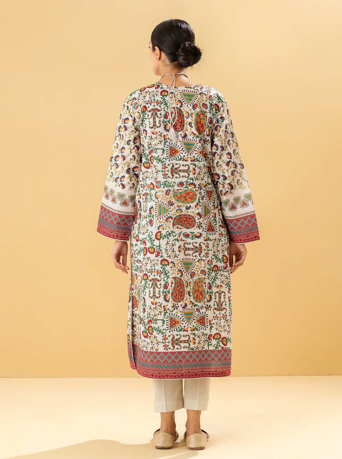 1 PIECE - PRINTED LAWN SHIRT - SUMMER DELIGHTMB3S22U01-MULTI-2000000196131-1PC