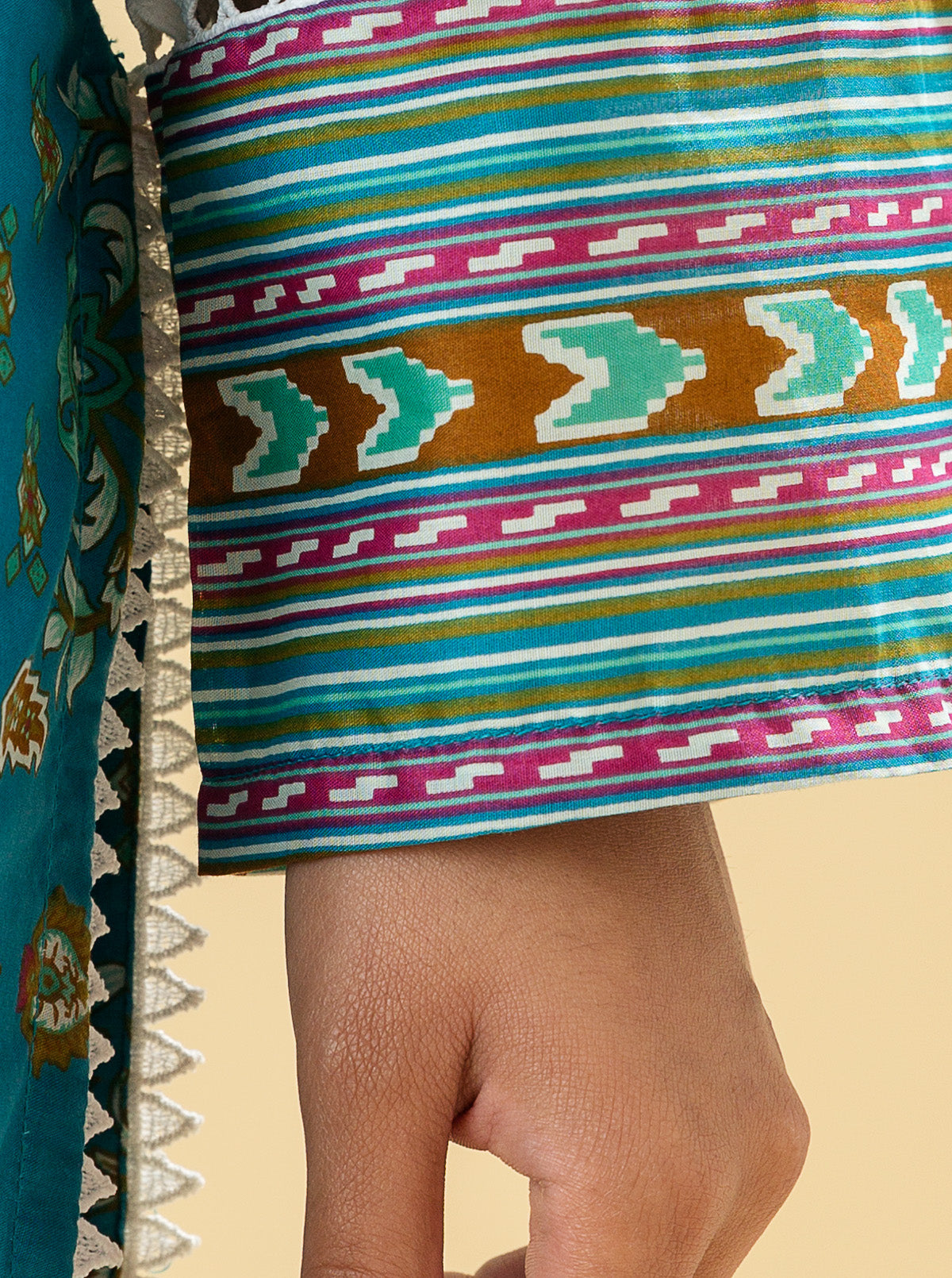 2 PIECE - PRINTED LAWN SUIT - BLUE MUSEMB3S22U11-BLUE-2000000196138-2PC