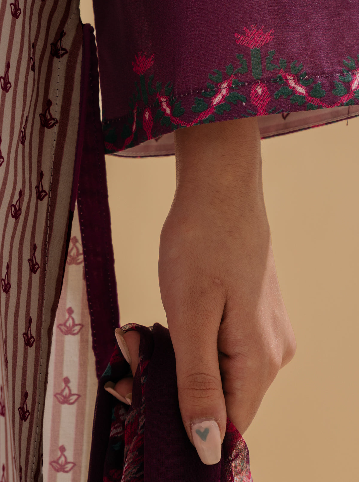 3 PIECE - PRINTED LAWN SUIT - QUARTZ GEMMB3S22U46-O-WHITE-2000000197598-3PC