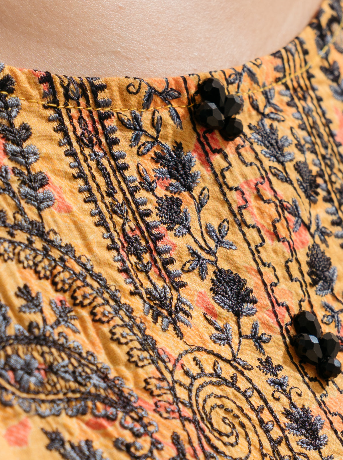 3 Piece - Embroidered Lawn Suit - Opal Yellow