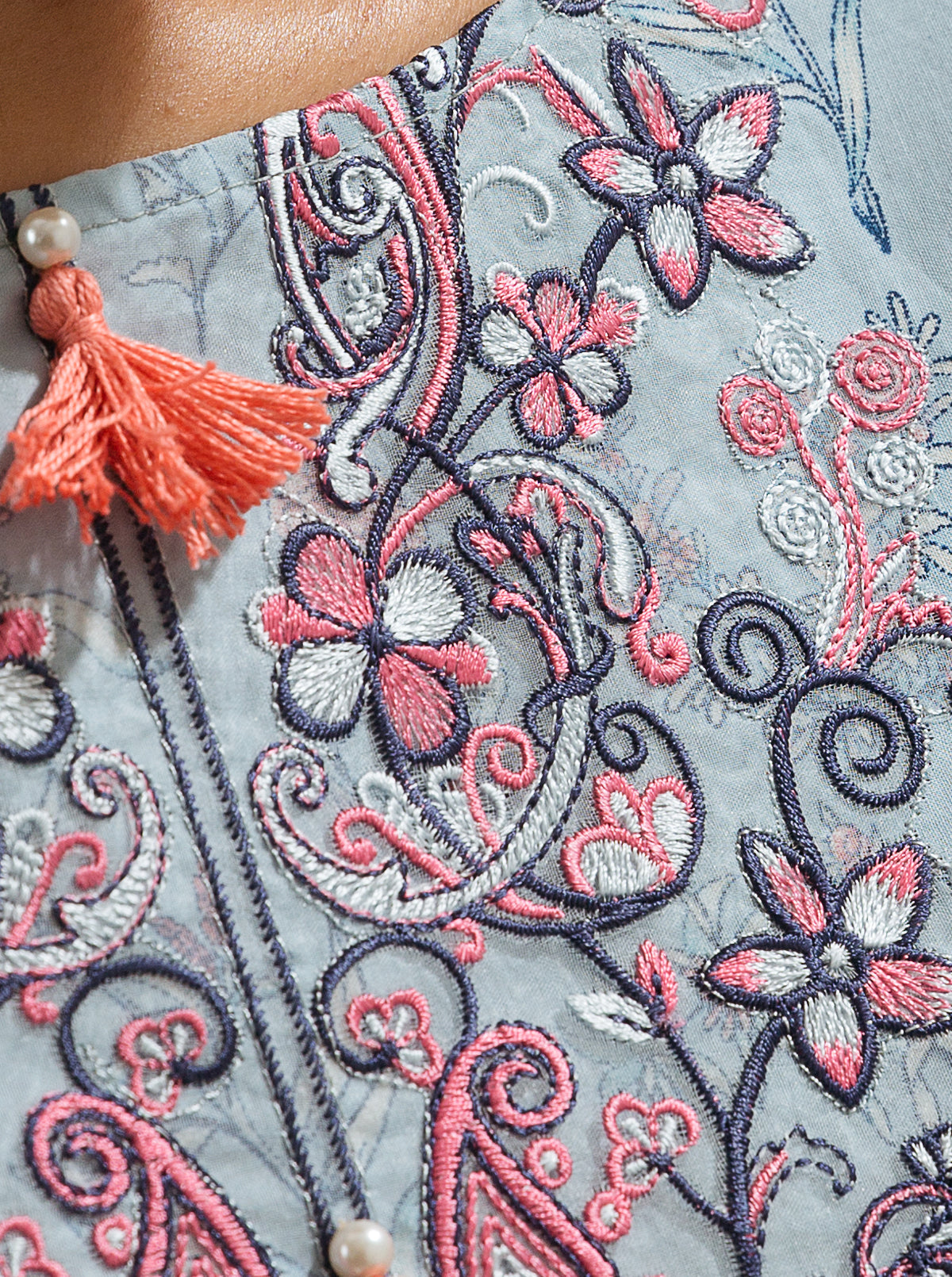 2 Piece - Printed Lawn Suit - Gold Mine