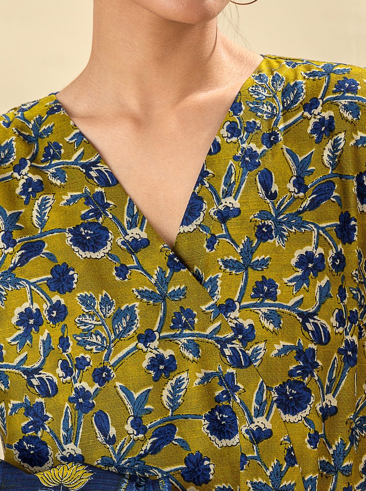 3 Piece - Printed Khaddar Suit - Sunny Trail