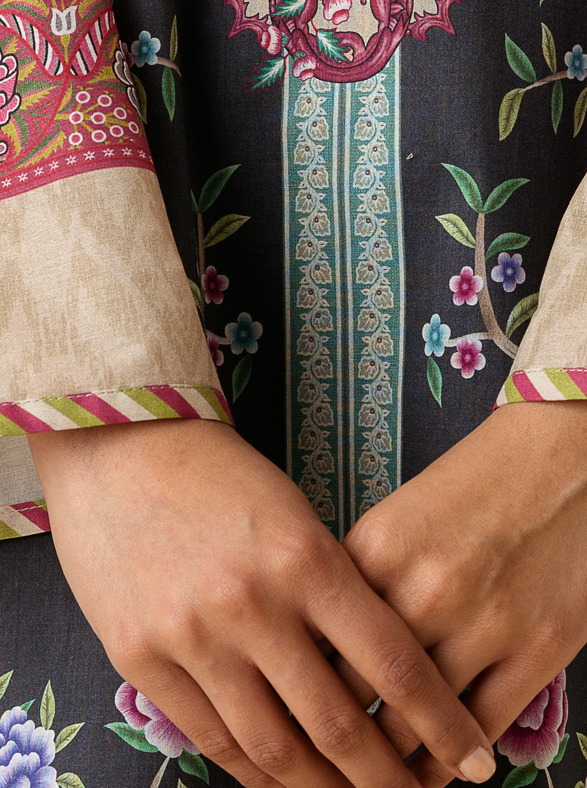 1 Piece - Printed Lawn Shirt - Magical Decor