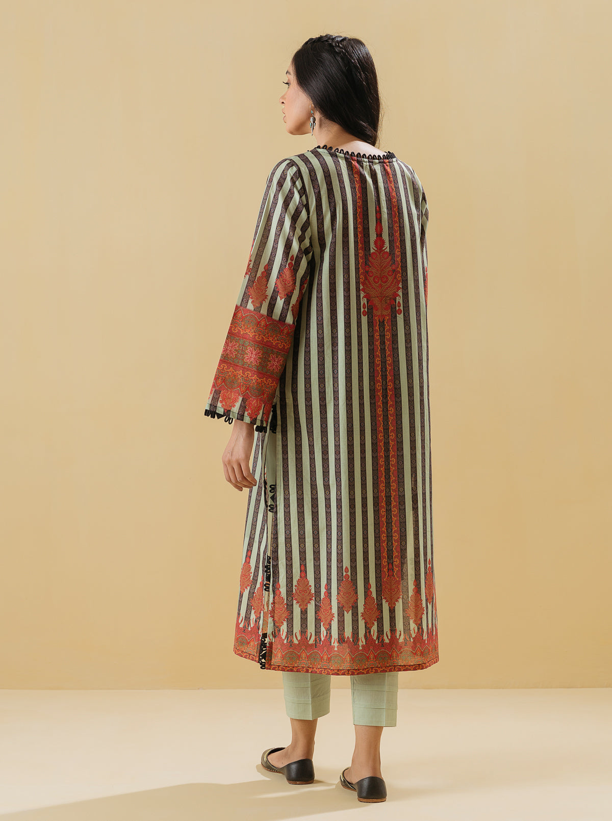 2 Piece - Printed Lawn Suit - Urban Chic