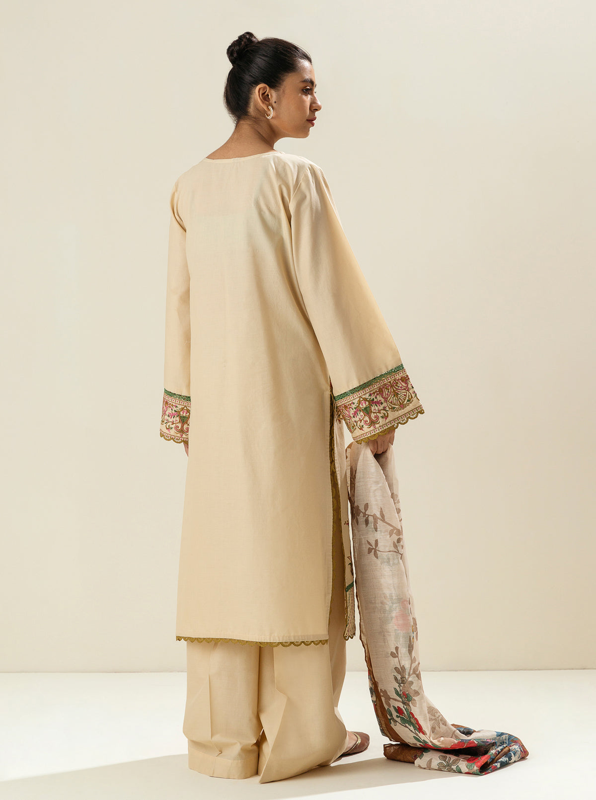 3 Piece - Embroidered Lawn Suit - Grace Incantation