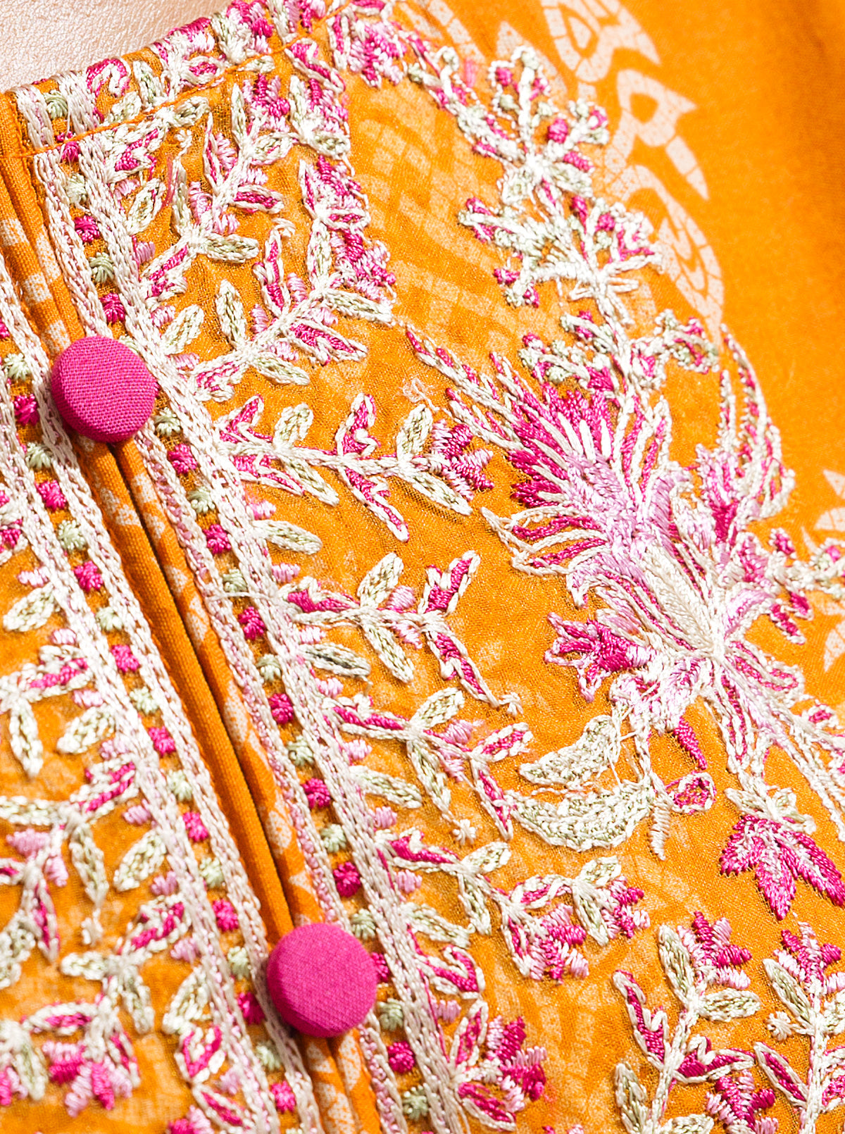 2 Piece - Embroidered Lawn Suit - Mandarin Cloud