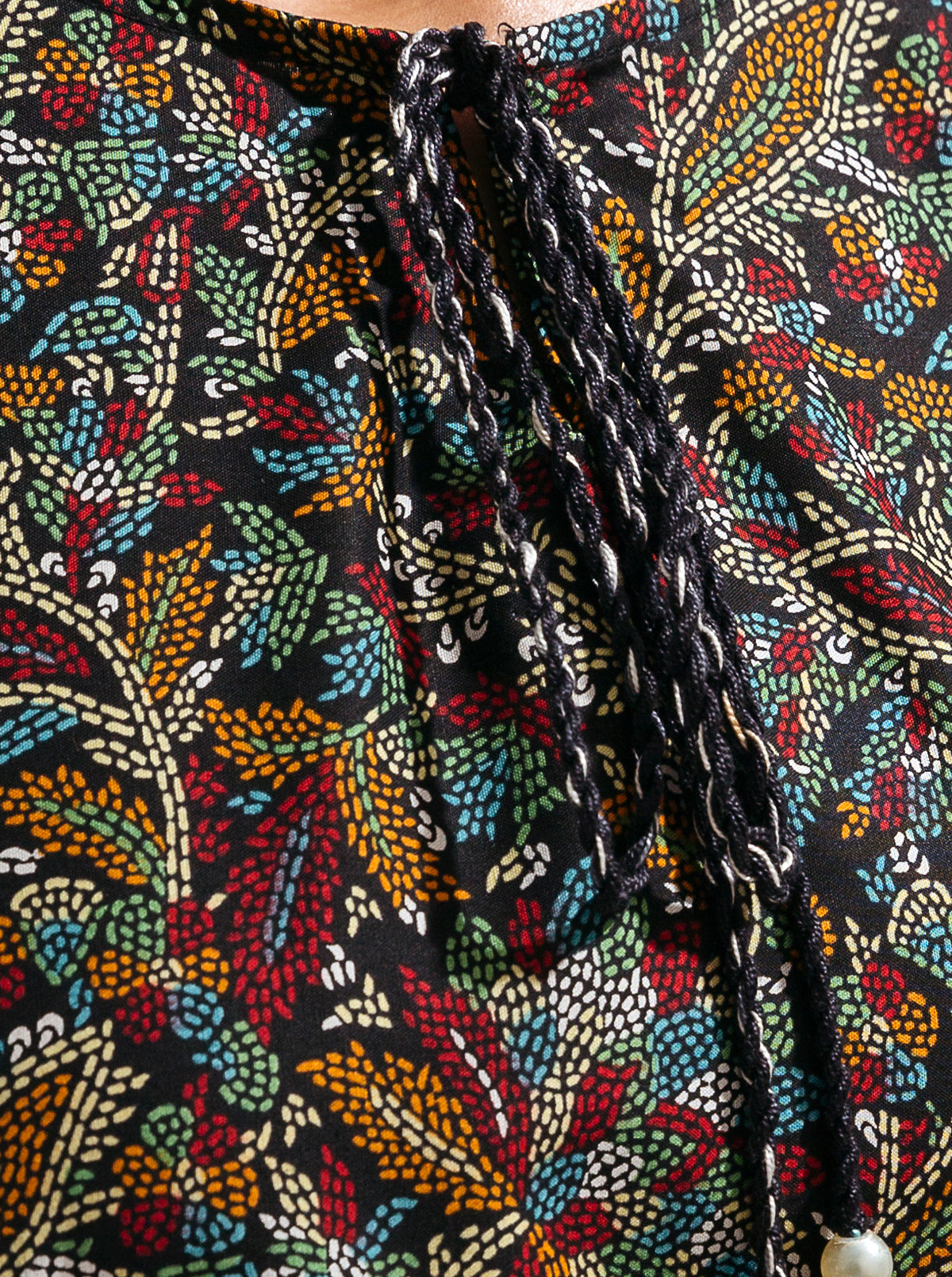 2 Piece - Printed Lawn Suit - Queen Of Night