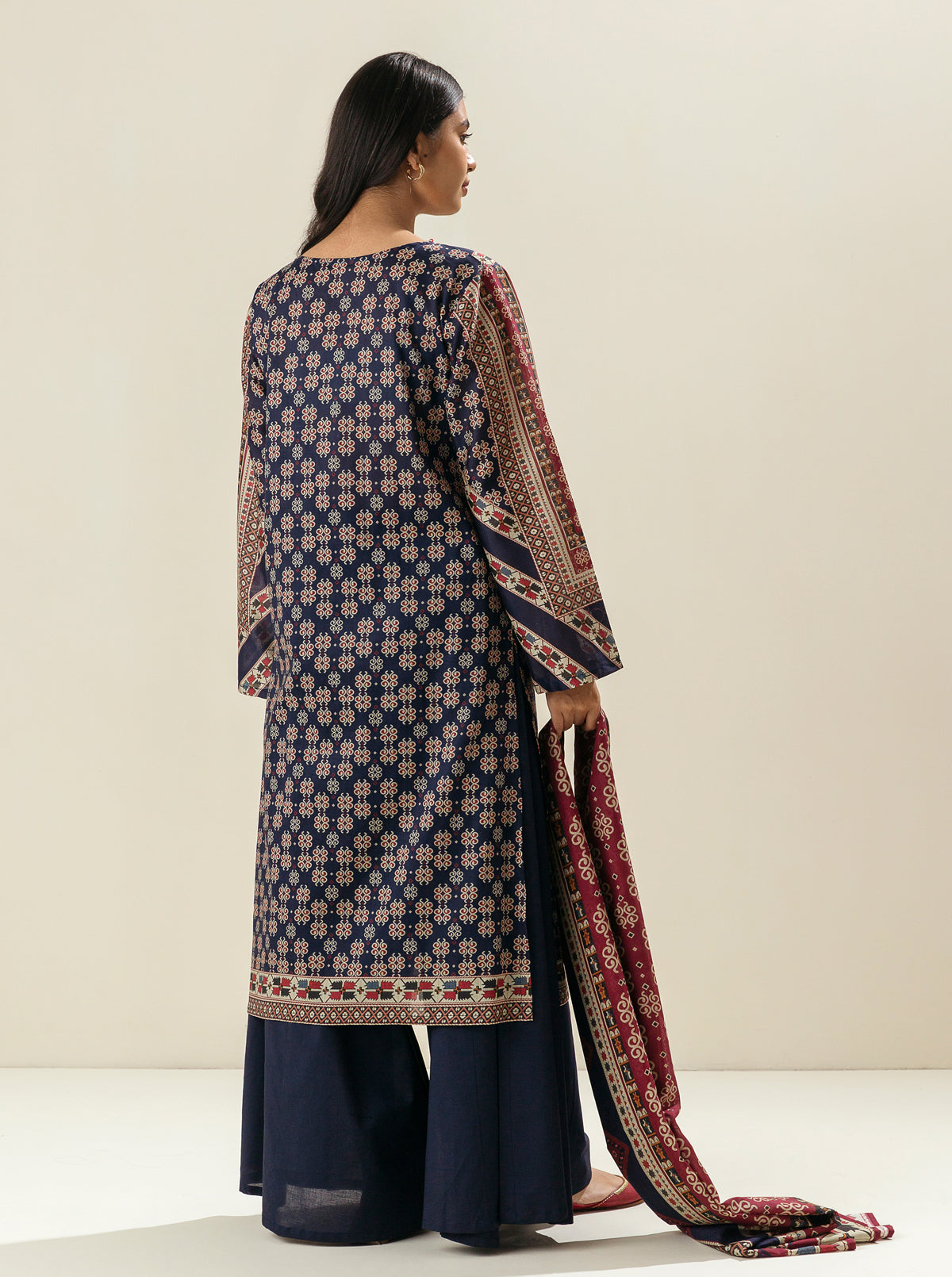 3 Piece - Printed Lawn Suit - Tribal Fest