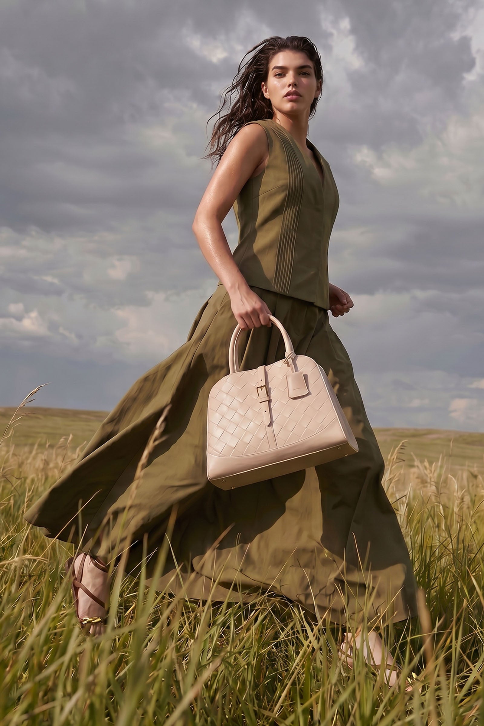 Classic Belted Bag