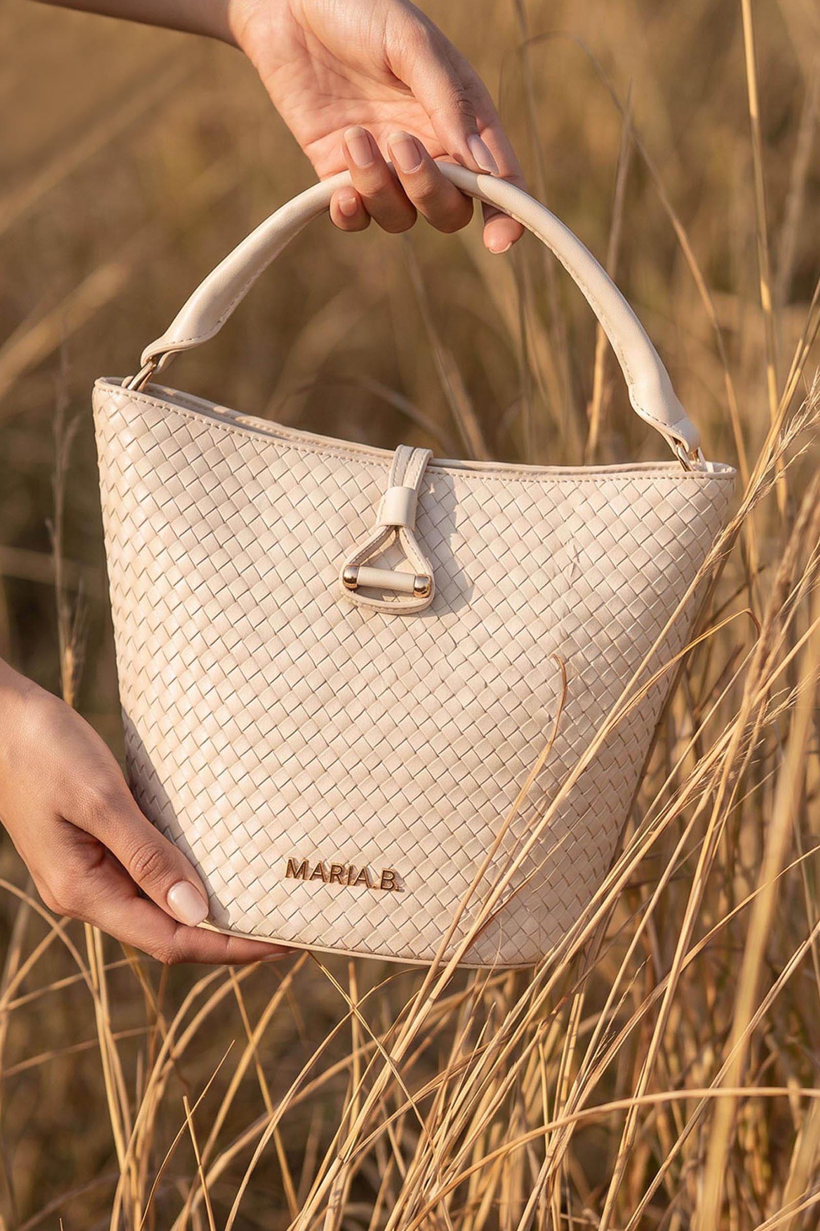 Woven Bucket Bag
