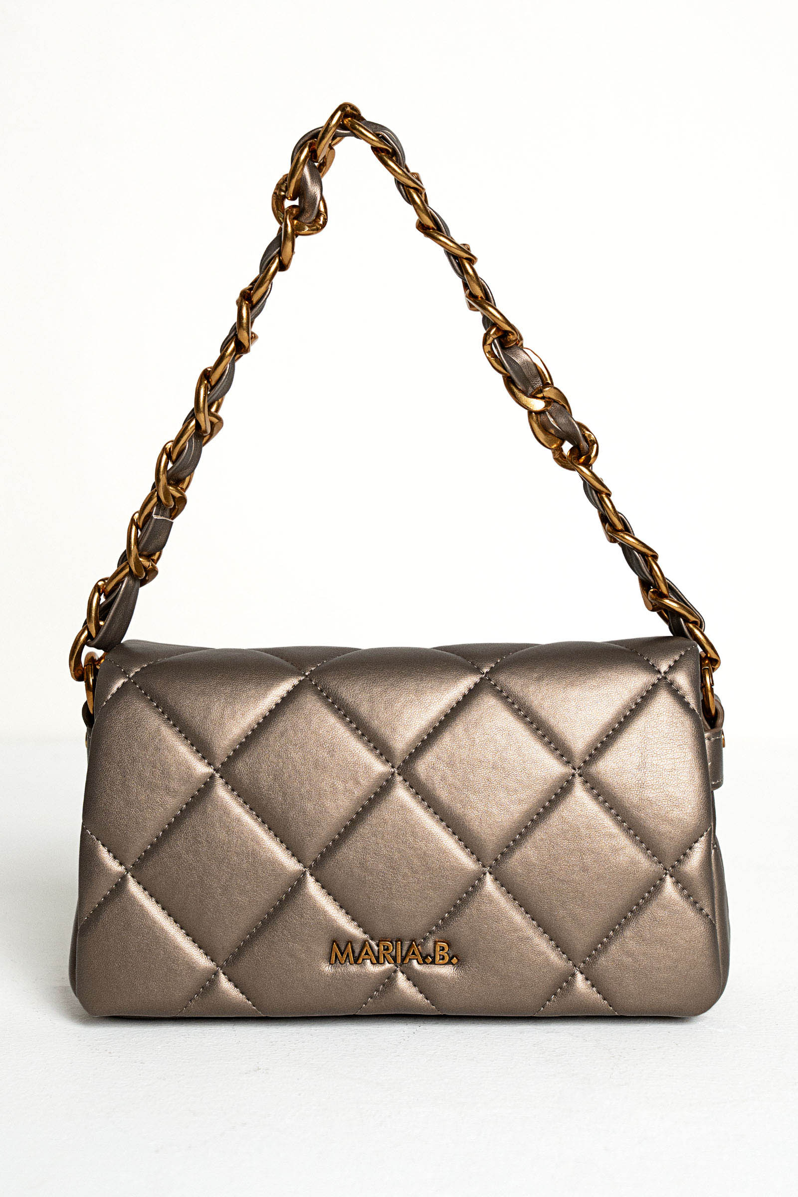 Quilted Messenger Bag