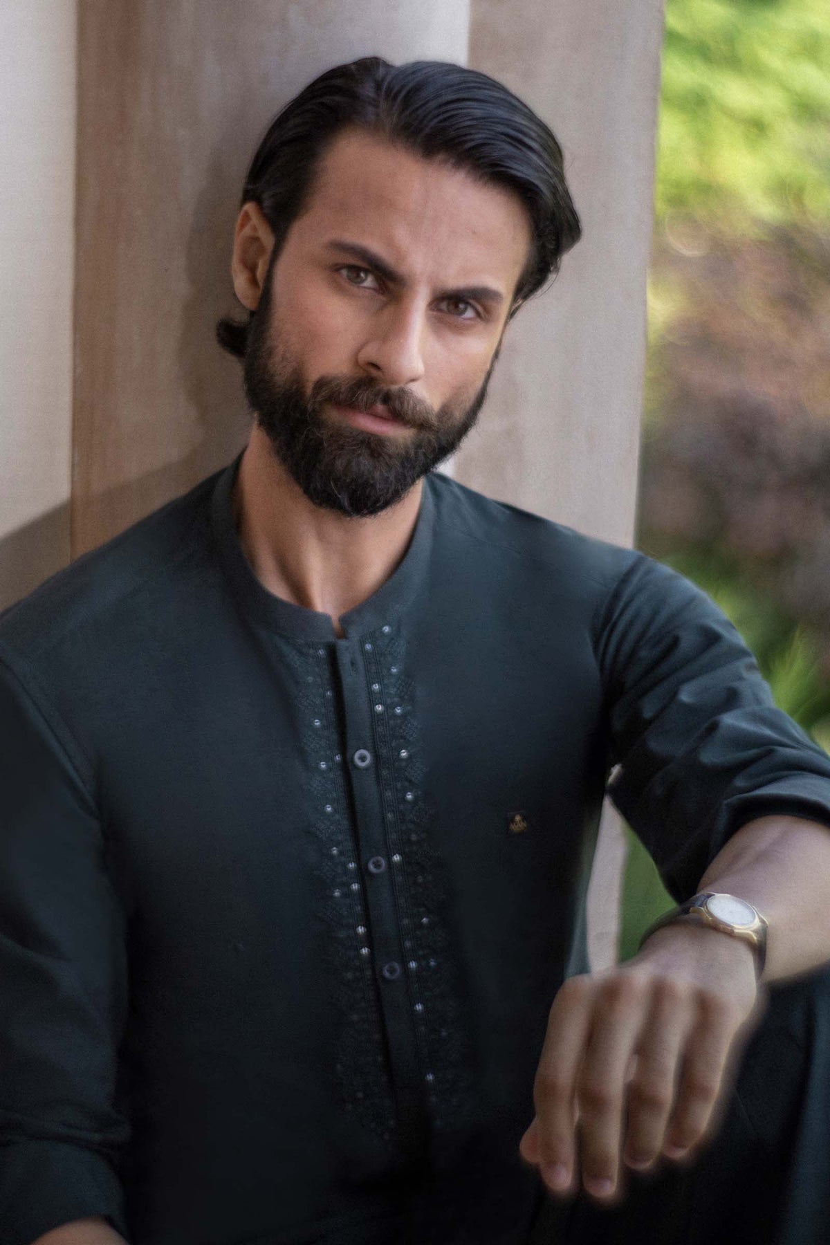 2 Piece Blended Khaddar Suit