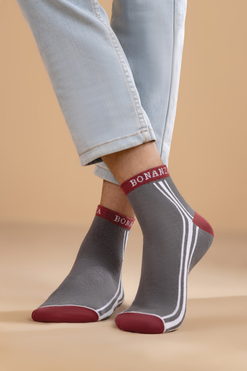Maroon Low Cut Socks (MCSLG2)