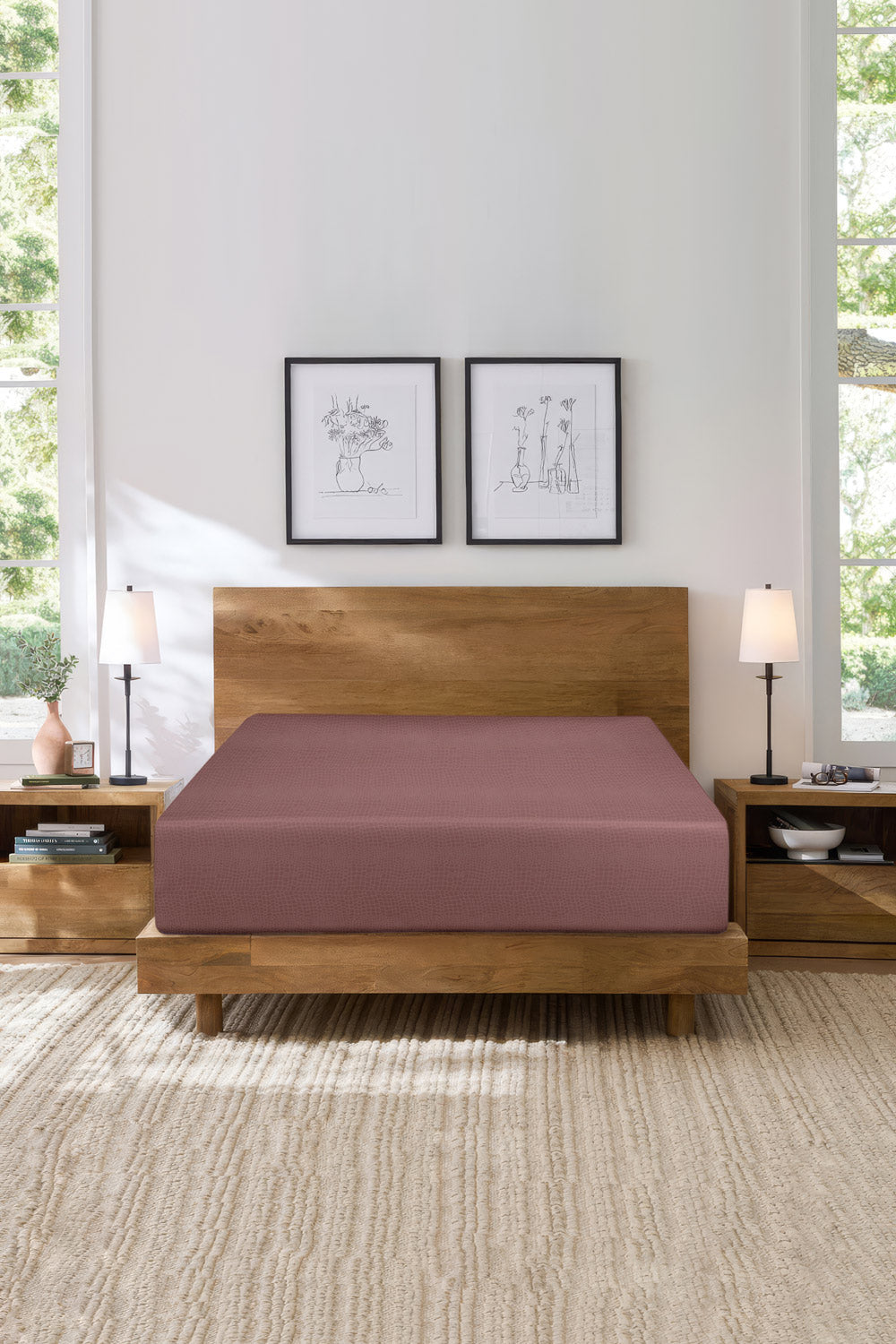 MFFS DYED Fitted Sheet