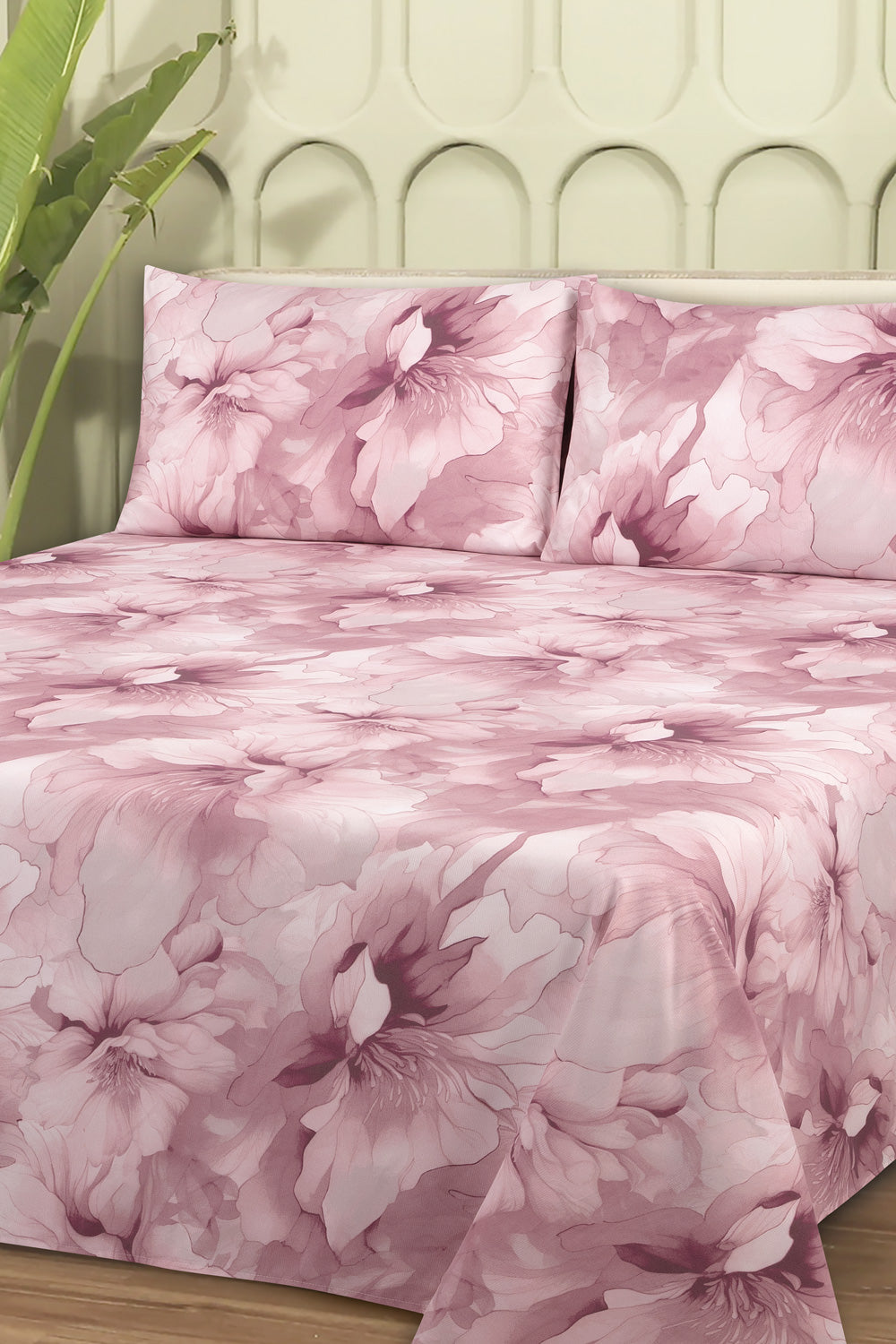 Mfjp-040 Printed Bed Sheet Set