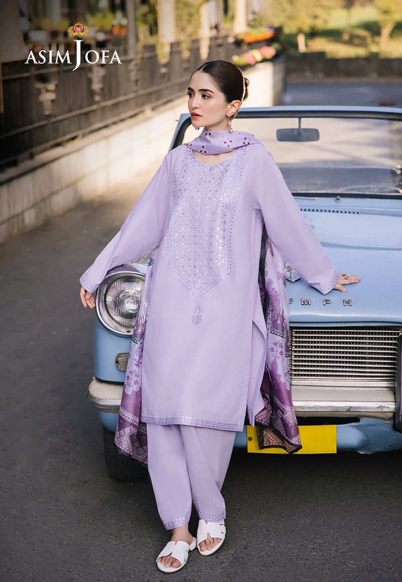 AJPBD-40 EMBROIDERED STITCHED 3 PCS