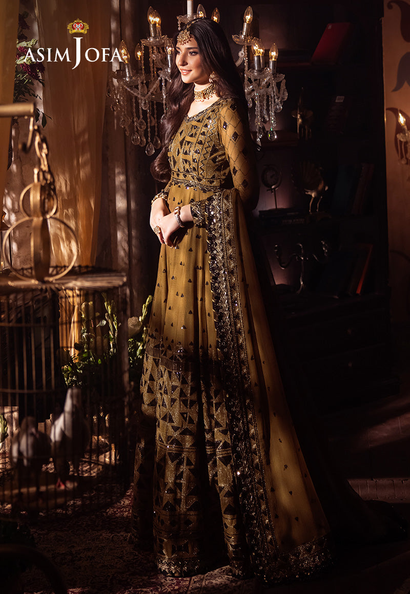 AJYV-06 EMBROIDERED CHIFFON 3 PCS