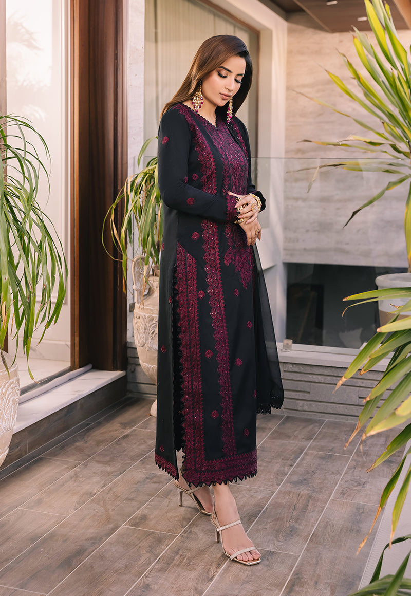 AJSM-48 EMBROIDERED SILK 3 PCS