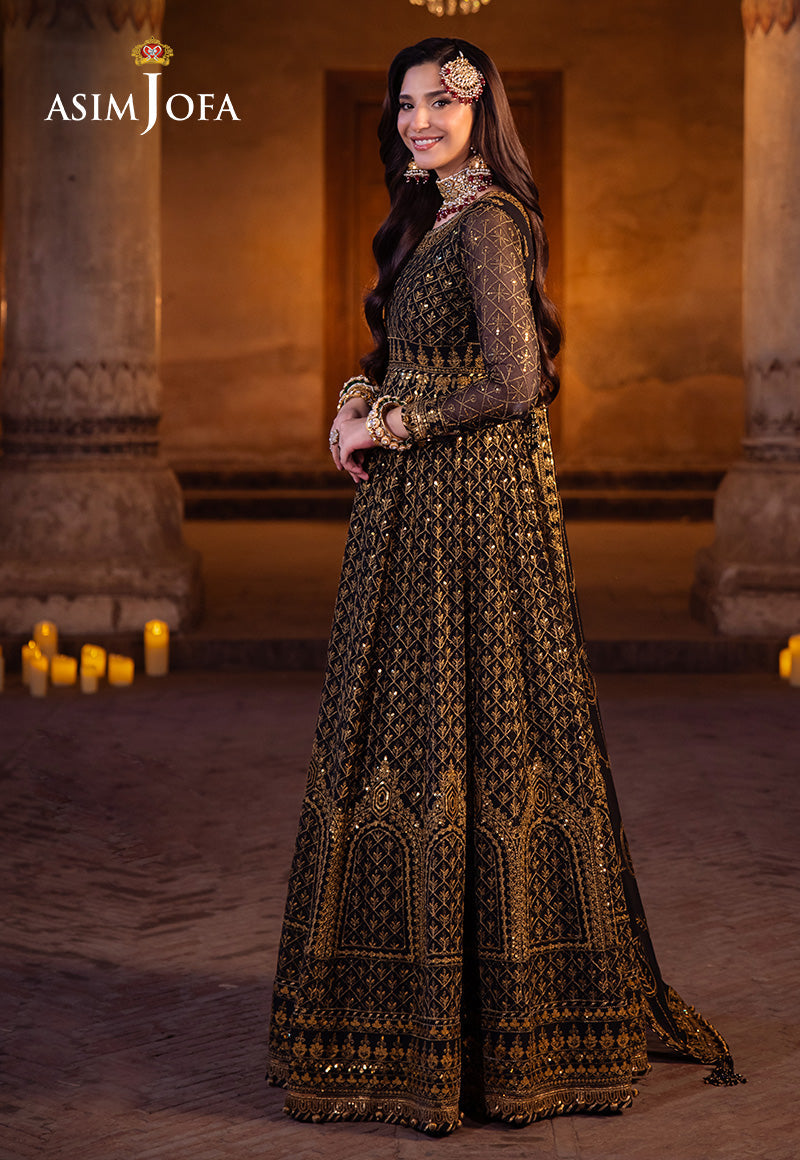 AJYV-04 EMBROIDERED CHIFFON 3 PCS