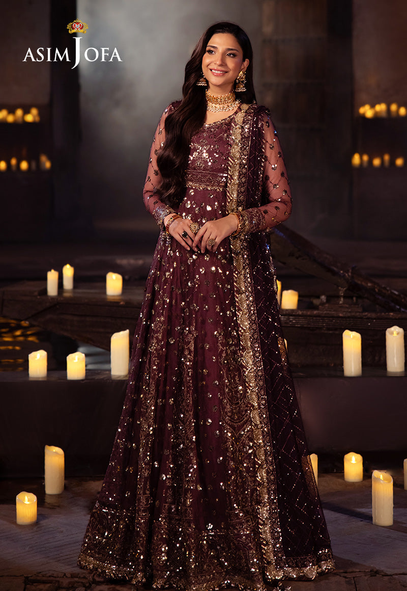 AJYVD-02 EMBROIDERED NET 3 PCS