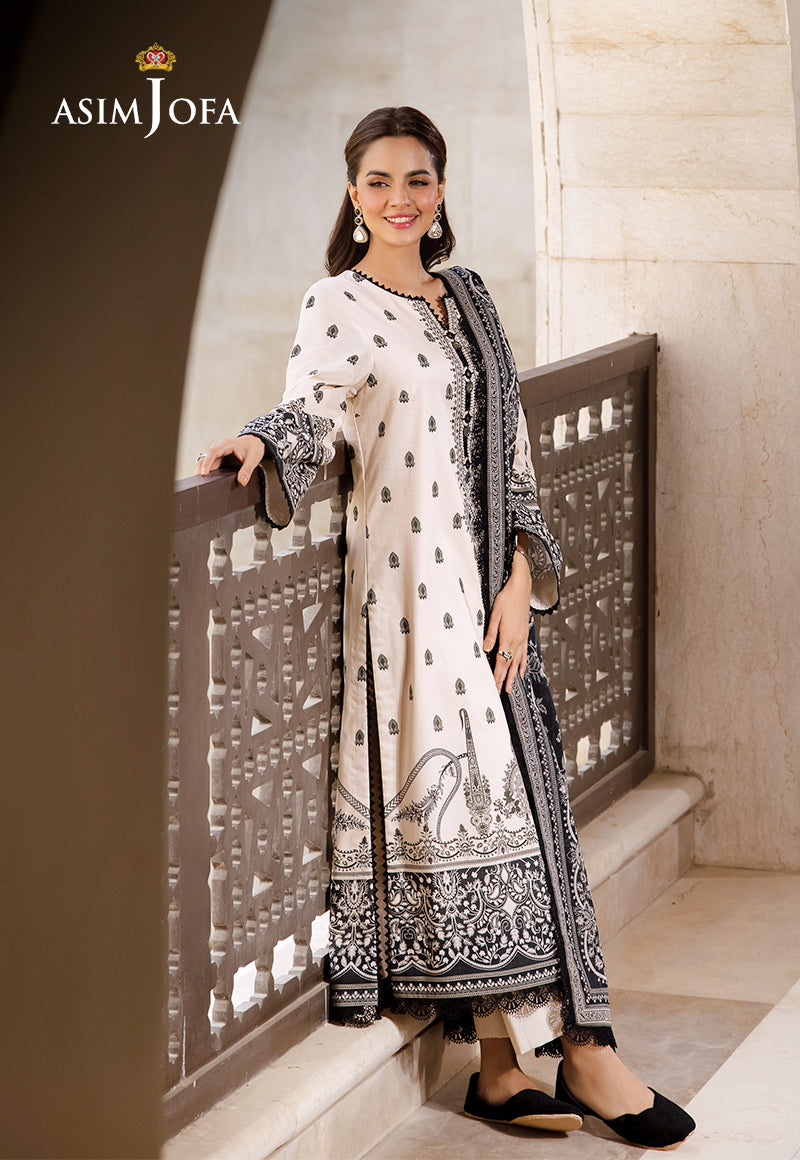 AJCMD-10 PRINTED LAWN 3 PCS