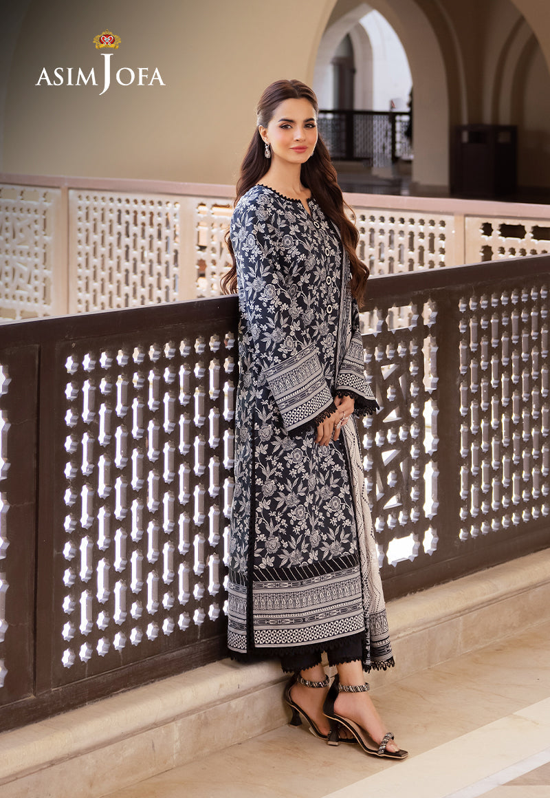 AJCMD-7 PRINTED LAWN 3 PCS