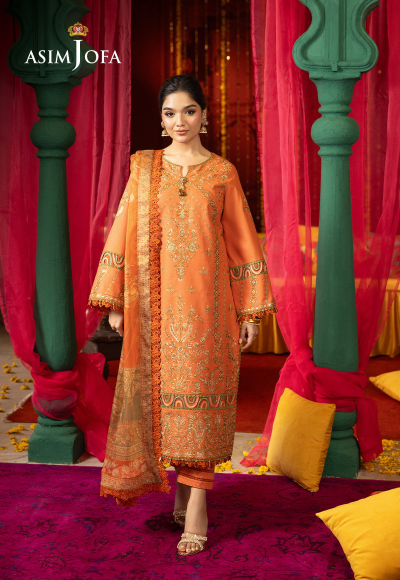 AJSO-454 Unstitched 1 Pc Dupatta