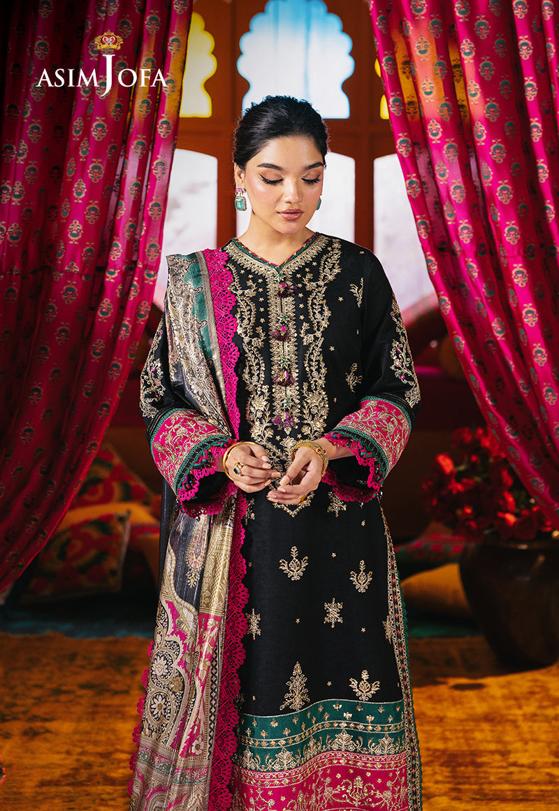 AJRAD-20 EMBROIDERED STITCHED 3 PCS