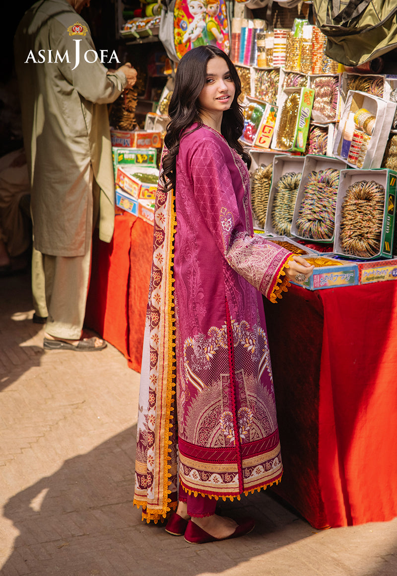 AJBBP-10 DESIGNERS EMBROIDERED STITCHED 3 PCS