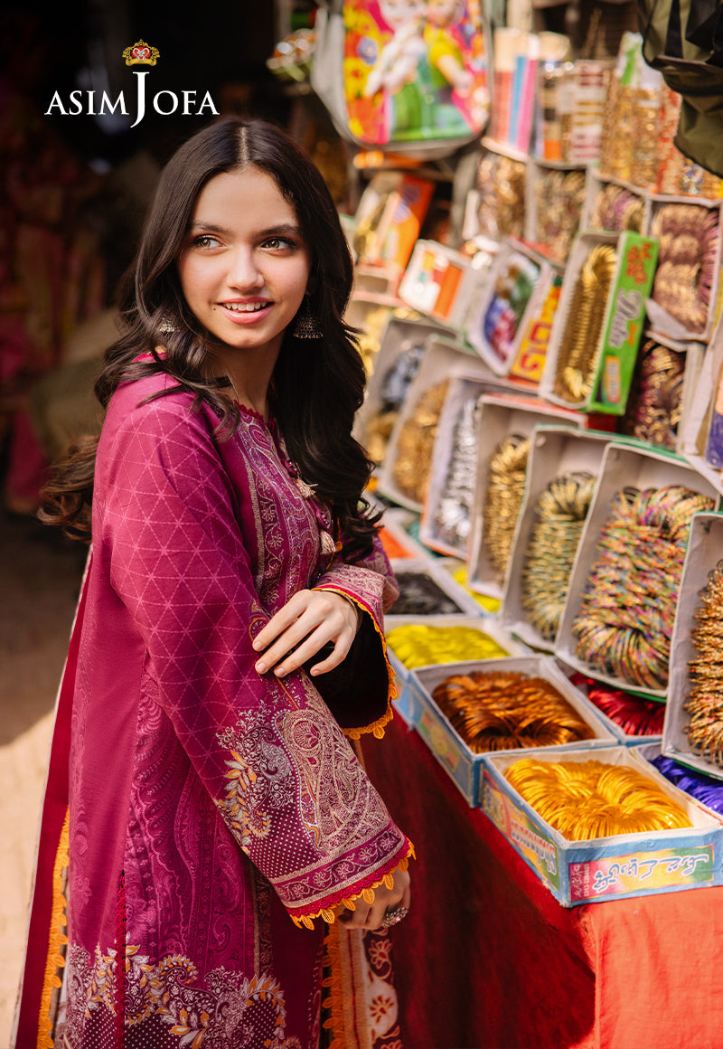 AJBBP-10 DESIGNERS EMBROIDERED STITCHED 3 PCS