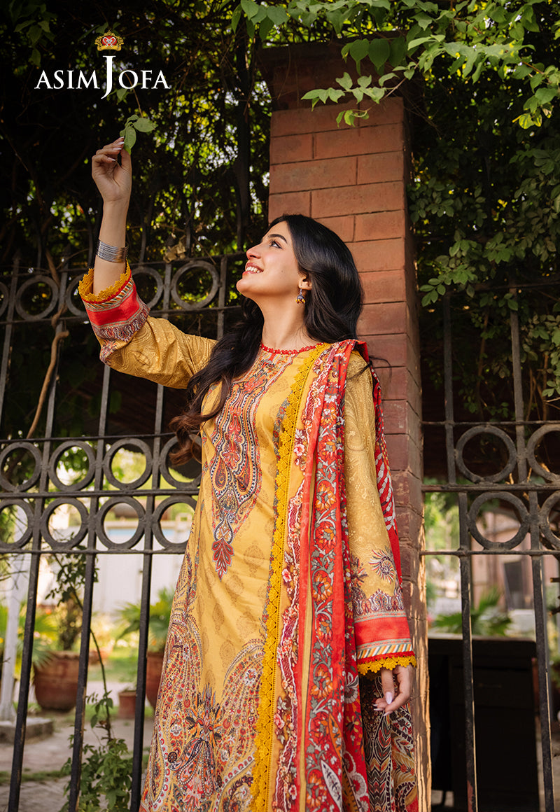 AJBBD-08 DESIGNERS EMBROIDERED STITCHED 3 PCS