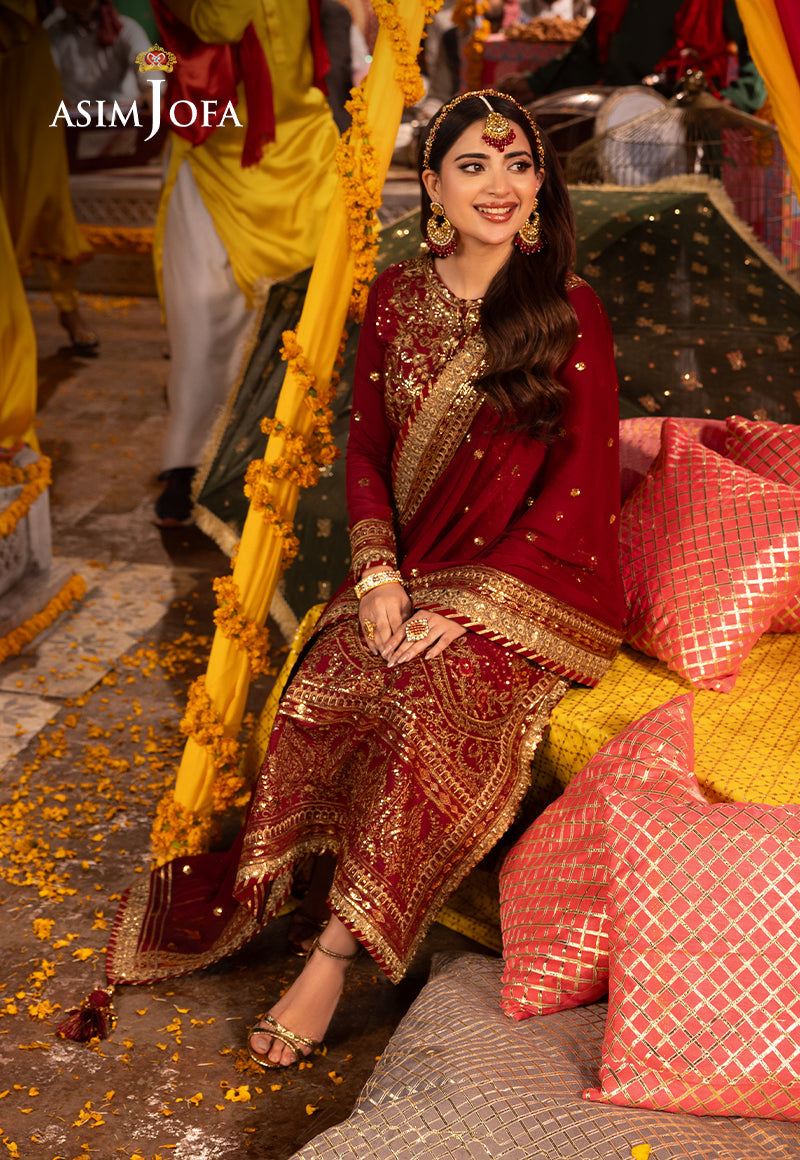 AJCDP-04 EMBROIDERED STITCHED 3 PCS