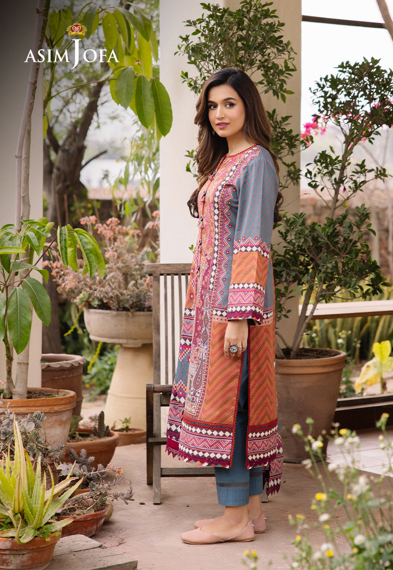 AJBUD-10 PRINTED LAWN 3 PCS