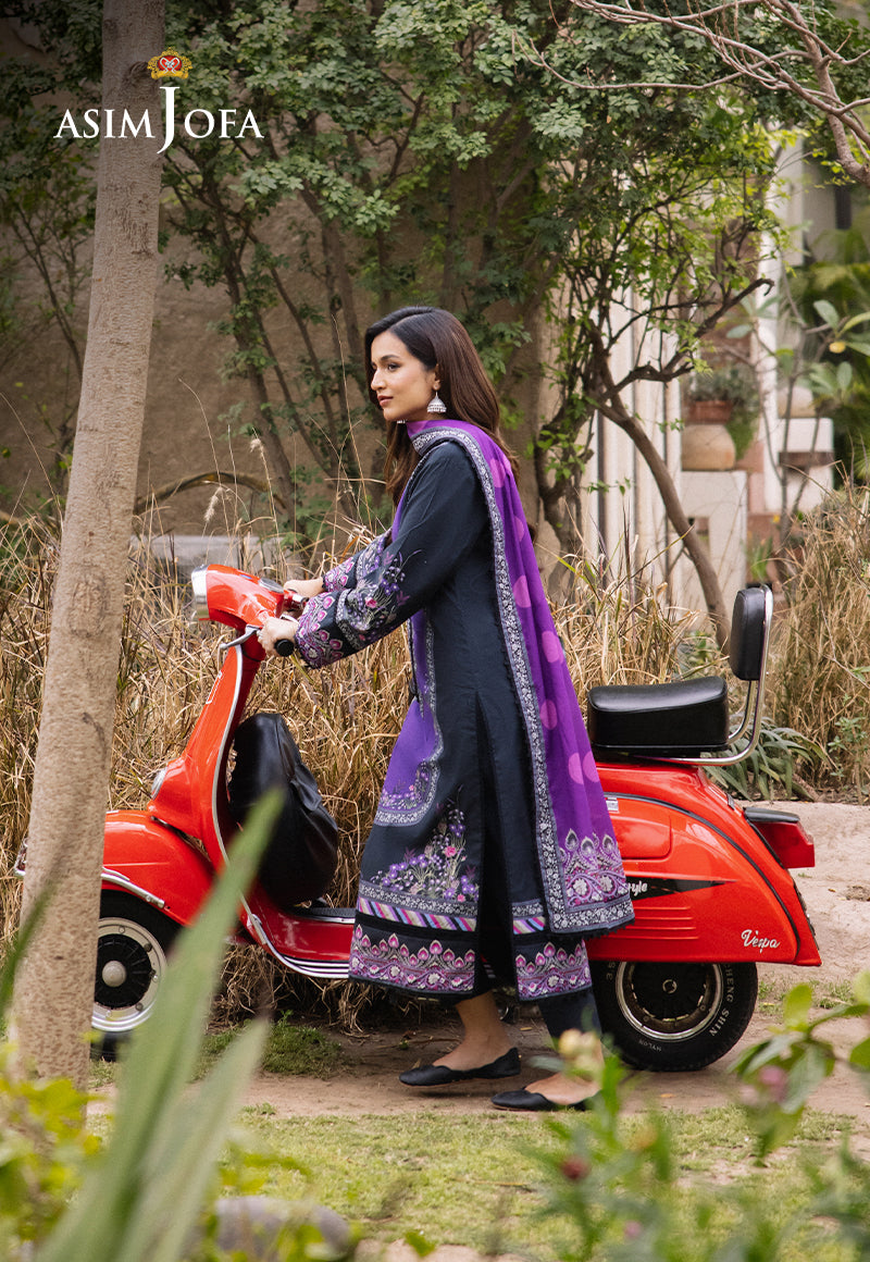 AJBUD-15 PRINTED LAWN 3 PCS
