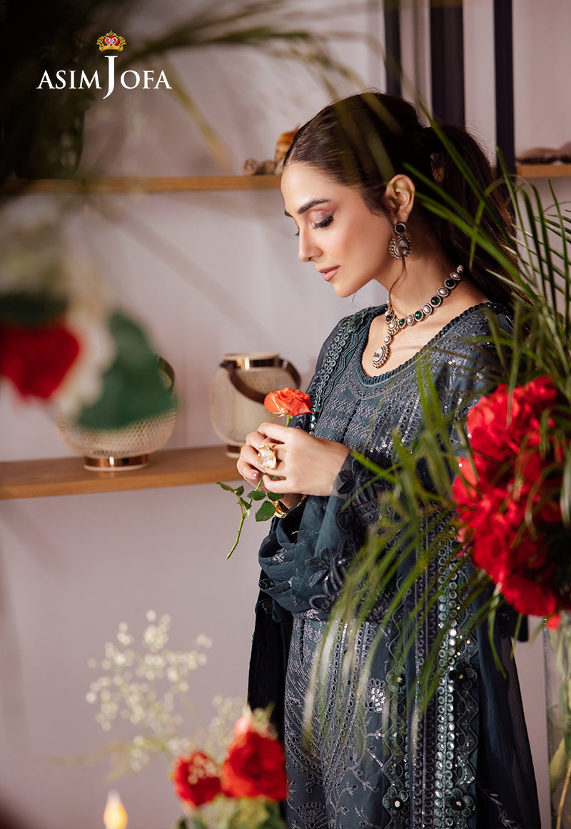 AJURD-01-XS EMBROIDERED LAWN 3 PCS