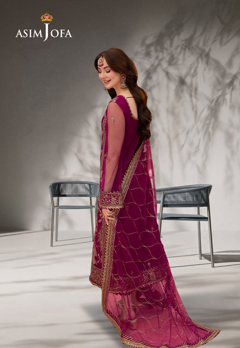 AJMJD-09-XS EMBROIDERED NET 3 PCS