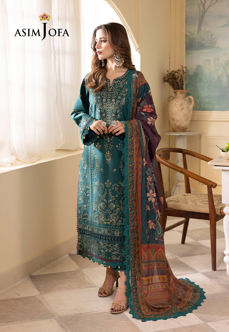 AJNR-11 EMBROIDERED CAMBRIC 3 PCS