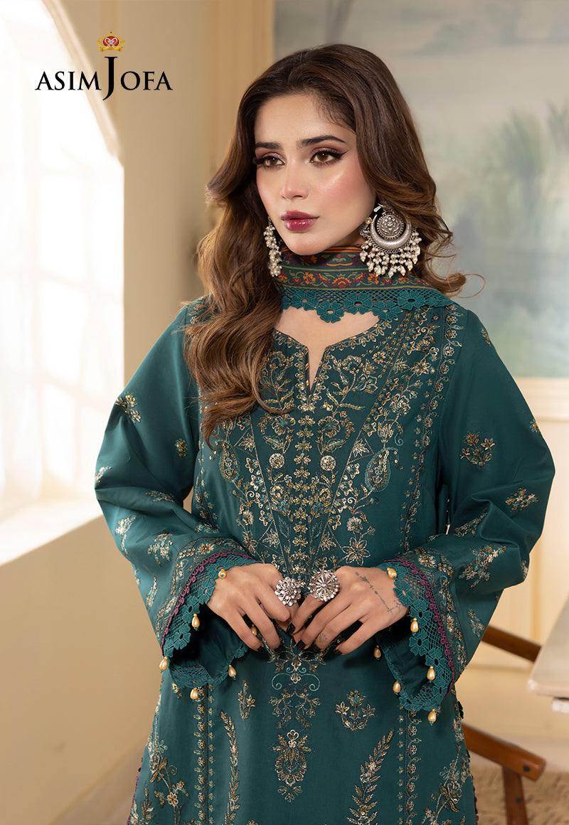 AJNR-11 EMBROIDERED CAMBRIC 3 PCS