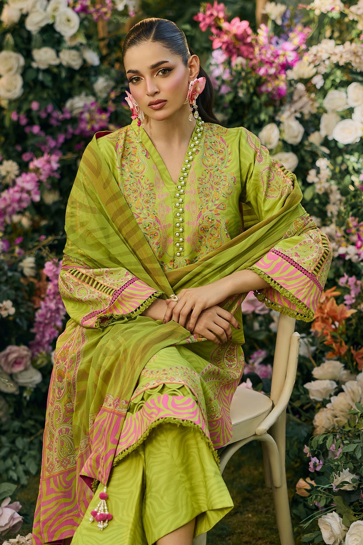 3-PC Unstitched Printed Lawn C-Print Vol 2 CP6-11