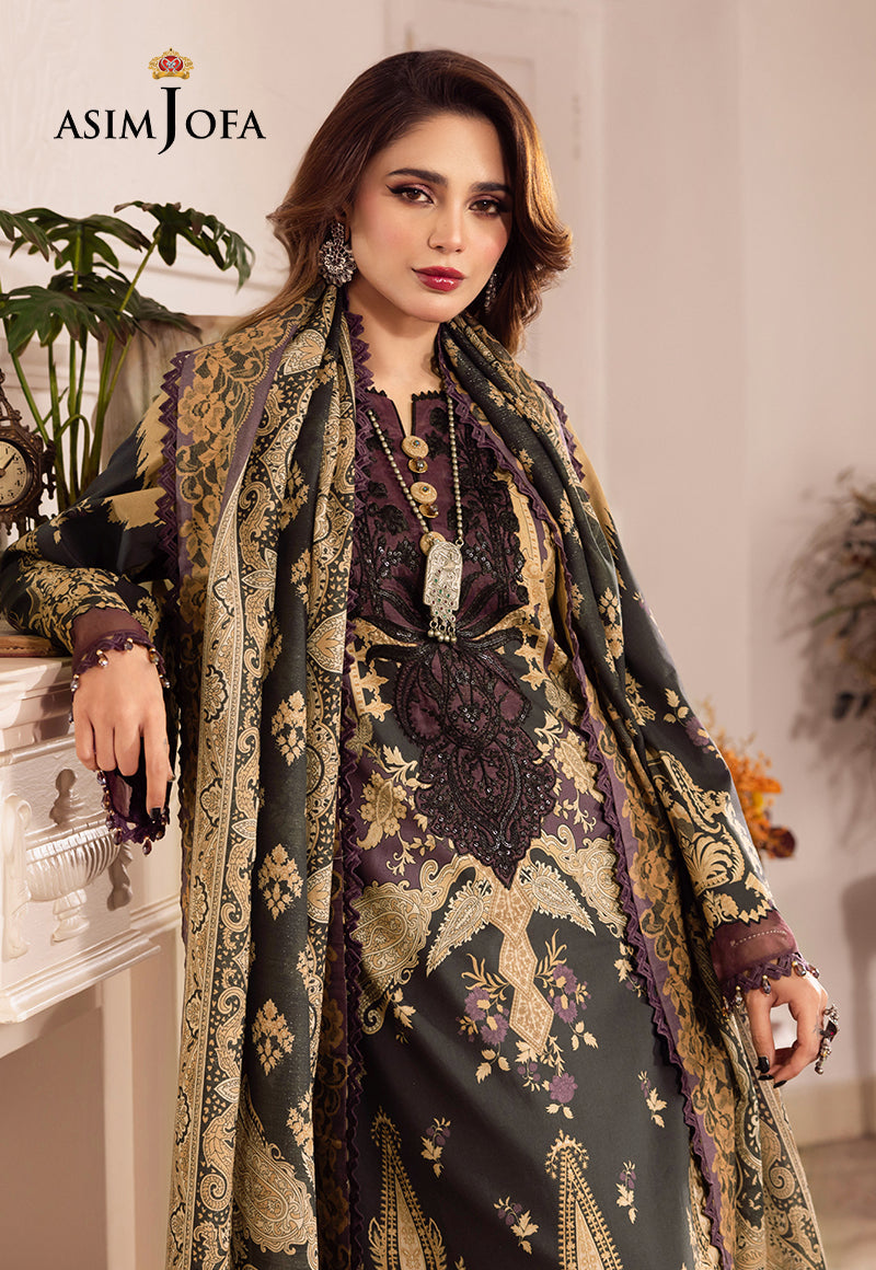 AJNR-09 EMBROIDERED CAMBRIC 3 PCS
