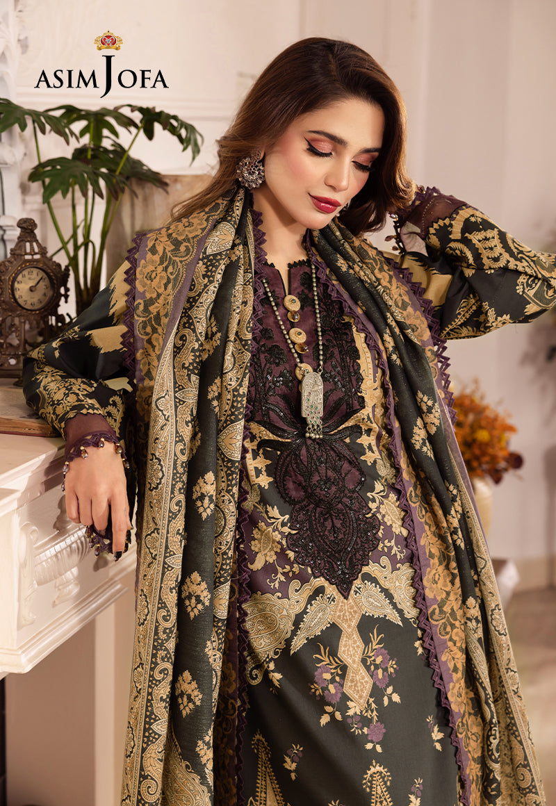 AJNR-09 EMBROIDERED CAMBRIC 3 PCS