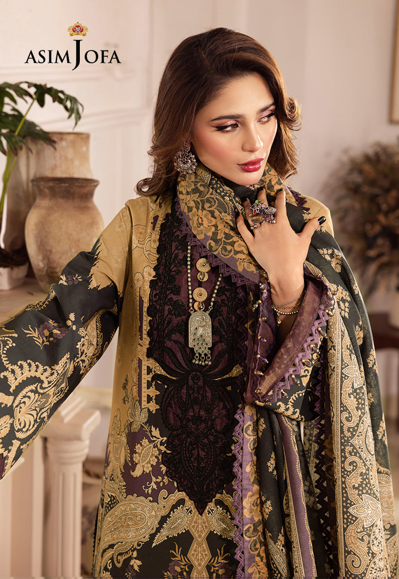 AJNR-09 EMBROIDERED CAMBRIC 3 PCS