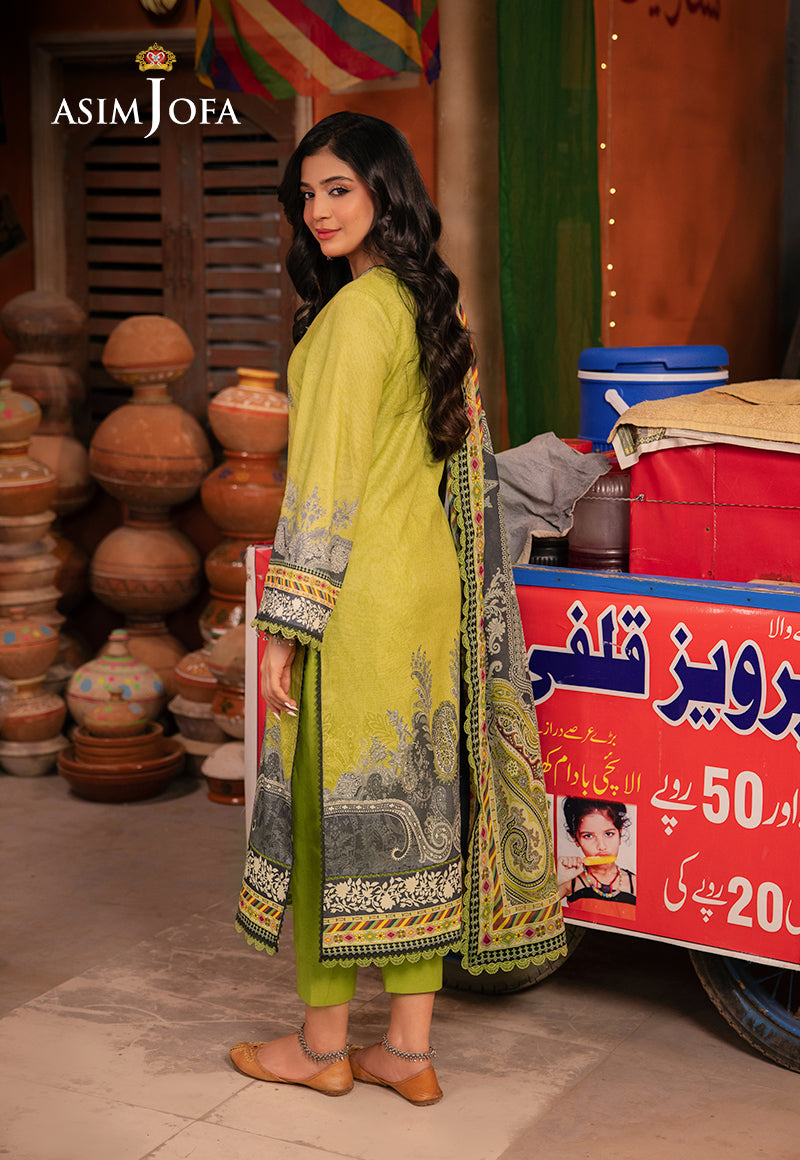 AJEL-01 PRINTED LAWN 3 PCS