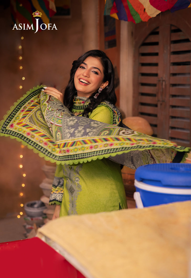 AJEL-01 PRINTED LAWN 3 PCS