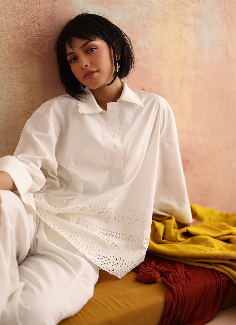 Embroidered Top - 22642