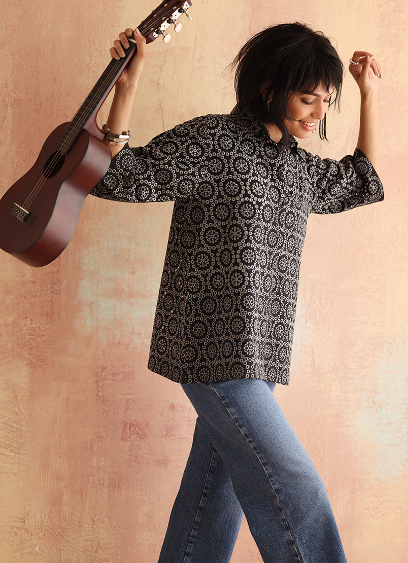 Embroidered Top