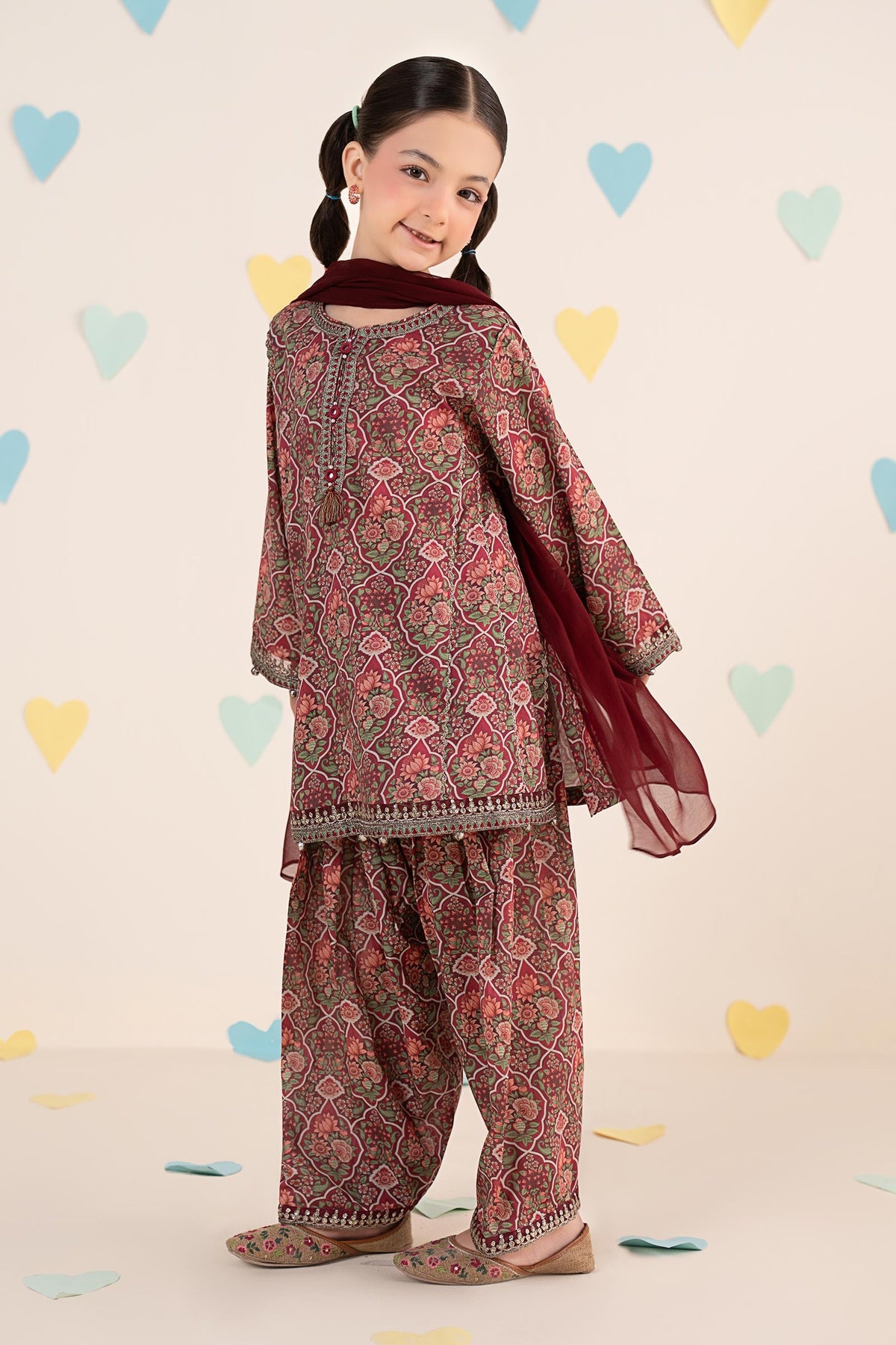 3 Piece Embroidered Lawn Suit